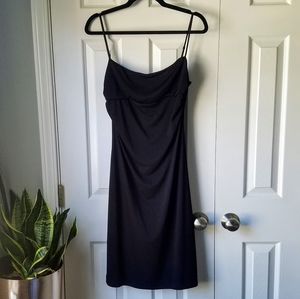 BCBG Little Black Dress with Side Slit